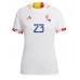 Belgien Michy Batshuayi #23 Udebanetrøje Dame VM 2022 Kort ærmer